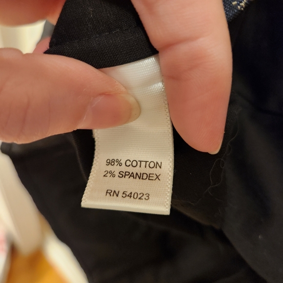 Banana Republic Black Button Down Shirt Size Medium - Picture 4 of 4